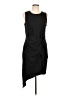 Chelsea28 Solid Black Cocktail Dress Size L - photo 1