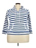 Cathy Daniels Blue Pullover Sweater Size 2X (estimated) - photo 1