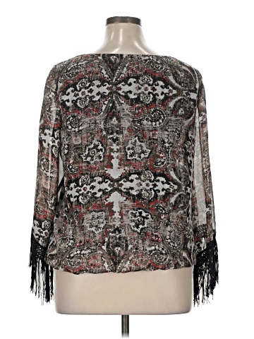 I.N. Studio 3/4 Sleeve Blouse (view 2)