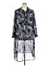 Ellos 100% Polyester Gray Casual Dress Size 20 - photo 1