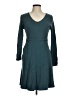 Toad & Co Solid Teal Casual Dress Size M - photo 1