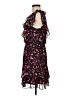 BCBGeneration 100% Polyester Floral Black Casual Dress Size 6 - photo 5