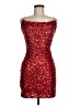 B. Darlin Red Cocktail Dress Size 9 - 10 - photo 1