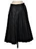 J.Crew 100% Polyurethane Solid Black Formal Skirt Size 2 - photo 2