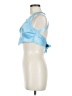 Shareen Collections Blue Sleeveless Blouse Size 8 - photo 5