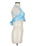 Shareen Collections Blue Sleeveless Blouse Size 8 - photo 4