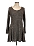 Mossimo Supply Co. Tweed Gray Casual Dress Size L - photo 1