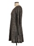 Mossimo Supply Co. Tweed Gray Casual Dress Size L - photo 5