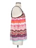 Sequin Hearts 100% Polyester Pink Sleeveless Top Size S - photo 4