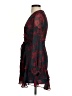 Unbranded 100% Polyester Paisley Burgundy Cocktail Dress Size S (estimated) - photo 5