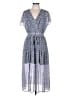 Unbranded Paisley Blue Gray Casual Dress Size M - photo 1