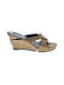 Donna Karan Collection 100% Leather Tan Wedges Size EU 39 1/2 - photo 1