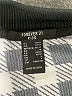 Forever 21 Checkered-gingham Black Dress Size 11 - 12 - photo 3