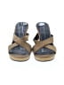 Donna Karan Collection 100% Leather Tan Wedges Size EU 39 1/2 - photo 2