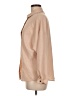 Ekouaer Solid Tan Long Sleeve Button-Down Shirt Size M - photo 5