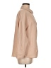 Ekouaer Solid Tan Long Sleeve Button-Down Shirt Size M - photo 4