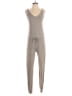Assorted Brands Solid Gray Jumpsuit Size M - photo 1