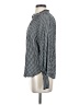 J.Crew Checkered-gingham Black Long Sleeve Blouse Size 2 - photo 5