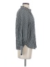 J.Crew Checkered-gingham Black Long Sleeve Blouse Size 2 - photo 4