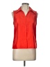 Sag Harbor 100% Polyester Red Sleeveless Blouse Size 10 (petite) - photo 1