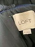 Ann Taylor LOFT Black Coat Size M - photo 6