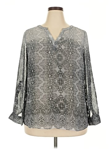 Zac & Rachel 3/4 Sleeve Blouse (view 1)