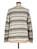 Liz Claiborne Print Gray Pullover Sweater Size XL - photo 2