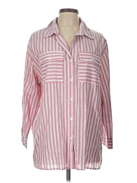 Coco + Carmen 3/4 Sleeve Button Down Shirt