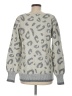 Maurices Animal Print Silver Pullover Sweater Size M - photo 2