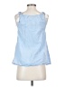 Vineyard Vines Blue Sleeveless Blouse Size 2 - photo 2