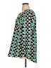 Style&Co 100% Polyester Argyle Teal Long Sleeve Blouse Size XL - photo 5