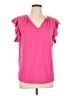 Dokotoo Pink Short Sleeve Top Size L - photo 1