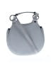 Behno 100% Leather Solid Gray Leather Satchel One size - photo 1