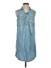 SO 100% Lyocell Blue Casual Dress Size S - photo 1