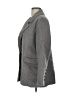 Badgley Mischka Gray Wool Coat Size L (estimated) - photo 5