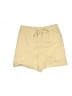 Unbranded 100% Polyester Solid Yellow Khaki Shorts Size XXL - photo 1