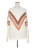 Unbranded 100% Acrylic Chevron-herringbone Ivory Pullover Sweater Size XXL - photo 1