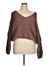 Unbranded 100% Polyester Brown Pullover Sweater Size L - photo 1