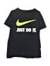 Nike 100% Cotton Black Short Sleeve T-Shirt Size S (kids) - photo 1