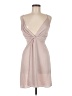 Express Outlet 100% Polyester Solid Tan Cocktail Dress Size 6 - photo 1