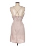 Express Outlet 100% Polyester Solid Tan Cocktail Dress Size 6 - photo 2