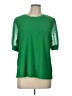 CeCe Green Short Sleeve Top Size L - photo 1