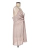 Express Outlet 100% Polyester Solid Tan Cocktail Dress Size 6 - photo 4