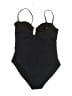 EOMENIE Black Bodysuit Size L - photo 2