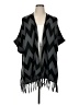 Faded Glory 100% Acrylic Black Poncho Size 1X - photo 1