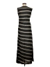 Woo. Stripes Black Casual Dress Size Med (3) - photo 2