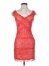 Bebe Orange Cocktail Dress Size S - photo 1
