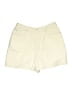 Talbots 100% Cotton Solid Ivory Khaki Shorts Size 16 - photo 1