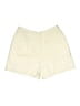 Talbots 100% Cotton Solid Ivory Khaki Shorts Size 16 - photo 2