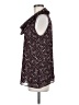 CAbi 100% Polyester Burgundy Sleeveless Blouse Size M - photo 5
